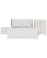 Warlington King 3 Pc. Set (Bed, Chest & Nightstand)