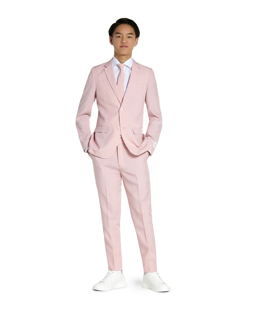 OppoSuits Big Boys Lush Blush 3Pc Suit