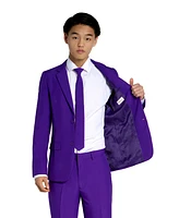 OppoSuits Big Boys Purple Prince 3Pc Suit