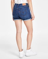 Levi's Women's Mid Rise Mid-Length Stretch Shorts