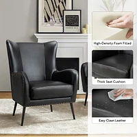 Halligan Upholstered Armchair with Nailhead Trims