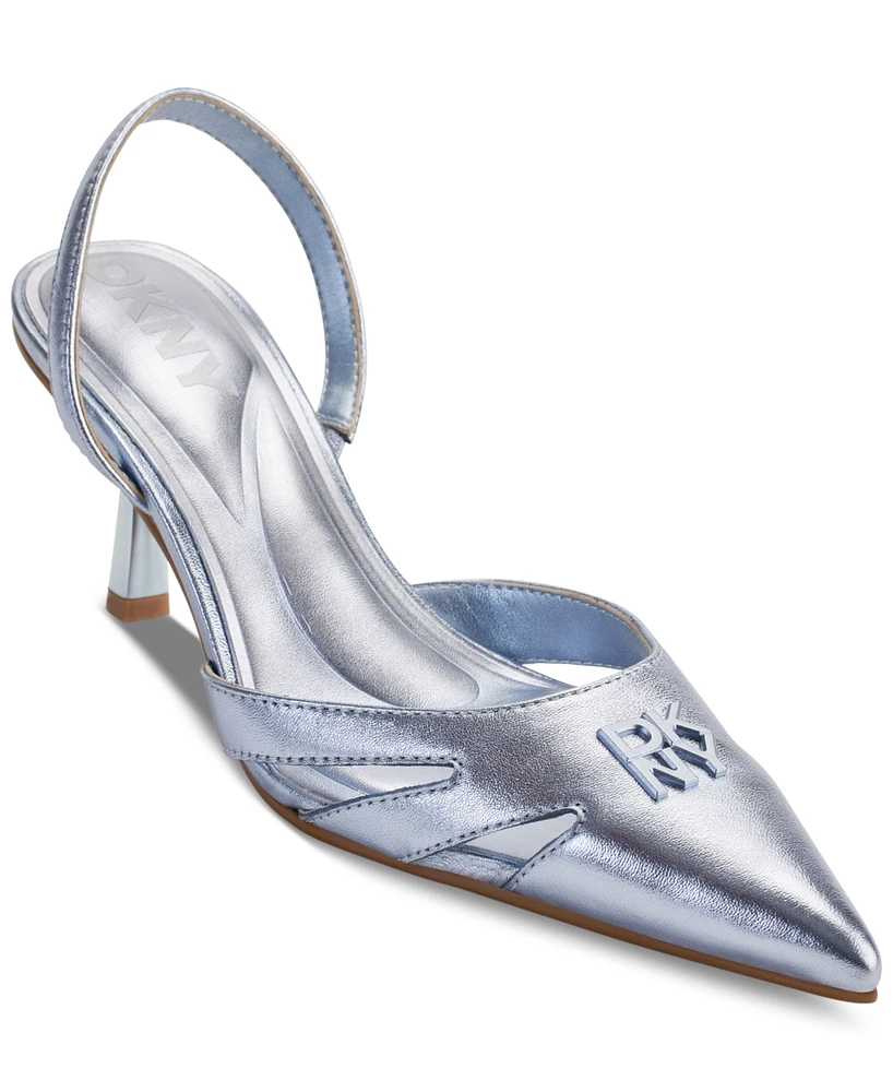 Dkny Women's Gloriana Pointed-Toe Cutout Slingback Pumps