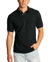 Hanes EcoSmart Men's Pocket Polo Shirt, 2-Pack