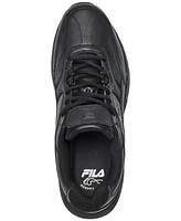 Fila Men's Workshift Memory Foam Slip-Resistant Casual Work Sneakers from Finish Line