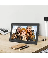 Sungale 14 in Digital Photo Frame, Black, 1366x768, Multimedia/Sd/Usb Support