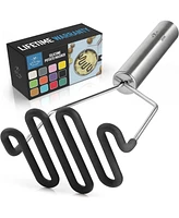 Non-Scratch Potato Masher Kitchen Tool - Durable Stainless Steel Mashed Potatoes
