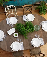 Casafina by Costa Nova Impressions White Salad Plate