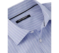 Karl Lagerfeld Paris Men's Slim-Fit Stripe Woven Shirt