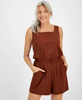 Id Ideology Women's Commuter Romper, Created for Macy's