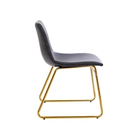 Carrollton 18 Inch Bucket Seat Dining Chairs, Set Of 2
