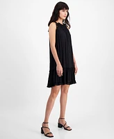 Robbie Bee Women's Ruffled A-Line Dress