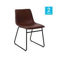 Carrollton 18 Inch Bucket Seat Dining Chairs