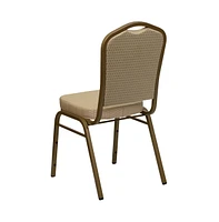 Crown Back Stacking Banquet Dining Chair