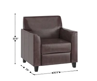 Chair With Clean Line Stitched Frame