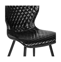 4 Pack Contemporary Upholstered Side Chair