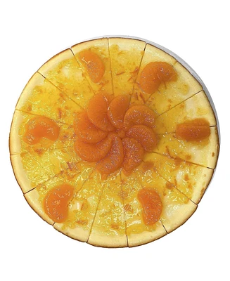 Andy Anand Chocolatier Andy Anand Orange Cheesecake with bits of Orange, 9 Fresh Made in Traditional Way