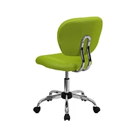 Emma+Oliver Mid-Back Mesh Padded Swivel Task Office Chair With Chrome Base