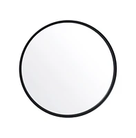 Merrick Lane Monaco Accent Wall Mirror With Metal Frame For Bathroom, Vanity, Entryway, Dining Room