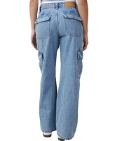 Cotton On Women's Relaxed Cargo Jean