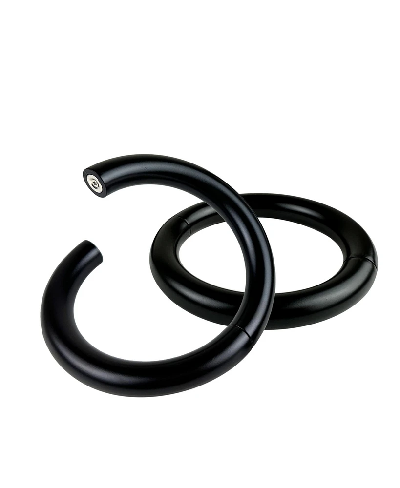 Rod Desyne Magnetic Hoop Curtain Tieback Pair