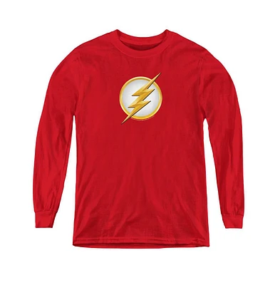 Flash Boys Youth New Logo Long Sleeve Sweatshirts