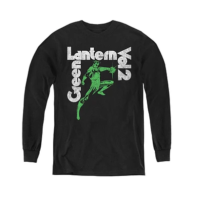 Green Lantern Boys Youth Vol 2 Long Sleeve Sweatshirts