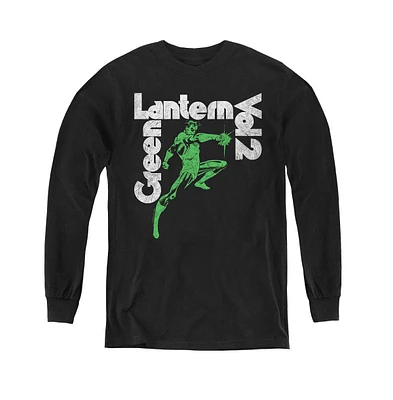 Green Lantern Youth Vol 2 Long Sleeve Sweatshirts