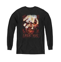 Lord Of The Rings Boys Youth Uruk Hai Long Sleeve Sweatshirts