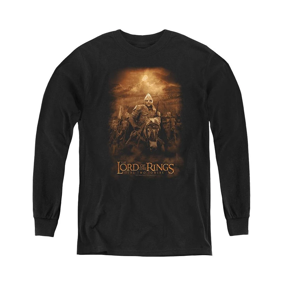 Lord Of The Rings Boys Youth Riders Rohan Long Sleeve Sweatshirts