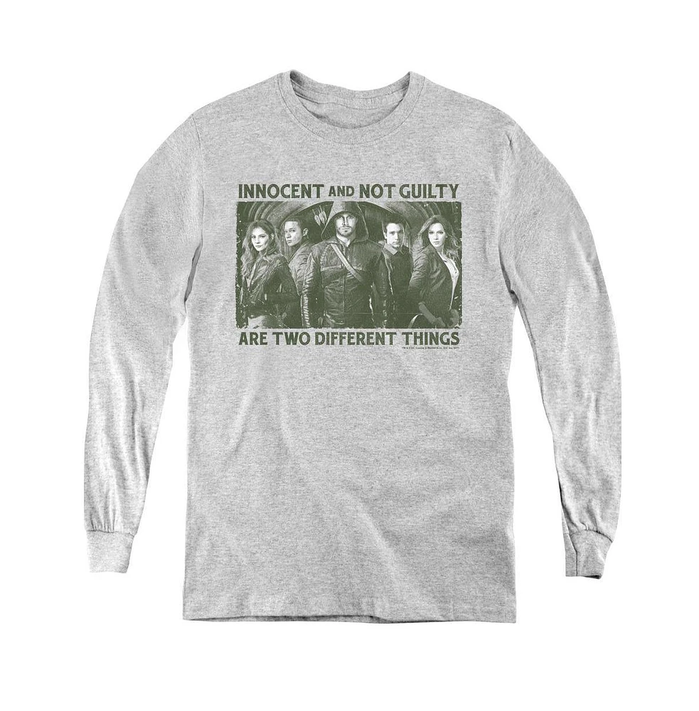 Arrow Boys Youth Not Guilty Long Sleeve Sweatshirts