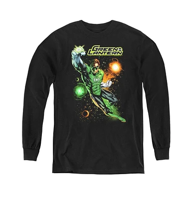 Justice League Boys of America Youth Galactic Guardian Long Sleeve Sweatshirts
