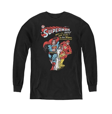 Justice League Boys of America Youth Fastest Long Sleeve Sweatshirts