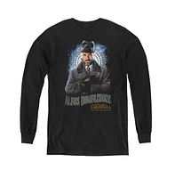 Fantastic Beasts 2 Boys Youth Dumbledore Long Sleeve Sweatshirts