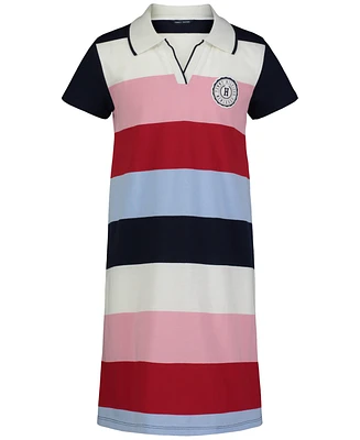 Tommy Hilfiger Little Girls Striped Rugby Dress