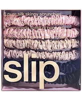 Slip 6-Pc. Pure Silk Skinny Scrunchies Set