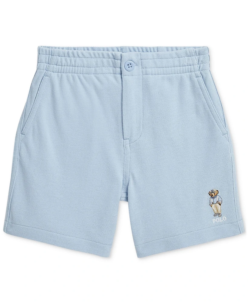 Polo Ralph Lauren Toddler & Little Boys Bear Cotton Mesh Shorts