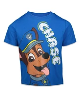 Paw Patrol Toddler Boys Chase Marshall Rubble Rocky 4 Pack T-Shirts Multicolor