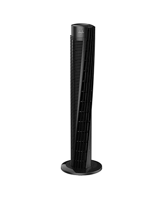 Vornado OSC73 37" Whole Room Air Circulator Tower Fan with Remote Control, Black