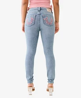 True Religion Women's Jennie No Flap Super Skinny Jean