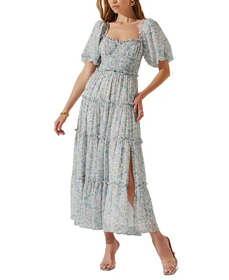 Astr the Label Women's Prina Ruffled Tiered Maxi Dress
