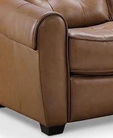 Abbyson Living Berry 62" Leather Power Reclining Loveseat