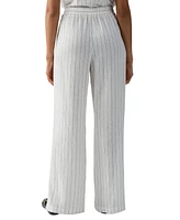 Sanctuary Women's Ocean Front Striped Wide-Leg Pants