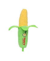 Tuffy Funny Food Corn, 2-Pack Dog Toys