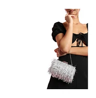 Haute Sauce Women's Fringe Clutch Bag