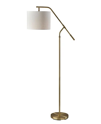 Adesso 60" Milo Floor Lamp - Antique