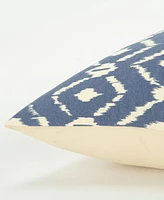 Rizzy Home Ikat Polyester Filled Decorative Pillow