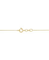 Delicate Box Chain 20" Strand Necklace (1/2mm) in 14k Gold