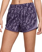 Nike Women's One Tempo Dri-fit Brief-Lined Printed Running Shorts