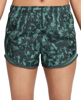 Nike Women's One Tempo Dri-fit Brief-Lined Printed Running Shorts