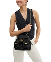 Coach Tabby Leather Backpack